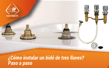 Cómo instalar un bidé de tres llaves Paso a pasoblog