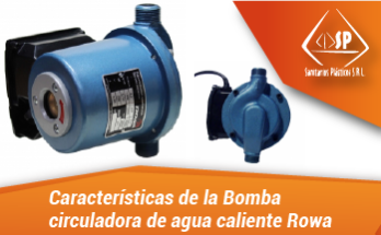 Características de la Bomba circuladora de agua caliente Rowablog