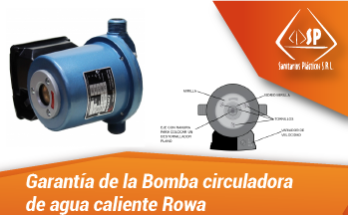 Garantía de la Bomba circuladora de agua caliente Rowablog