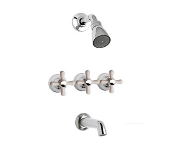 ARES BLANCO DUCHA EMBUTIR CON TRANSFERENCIA