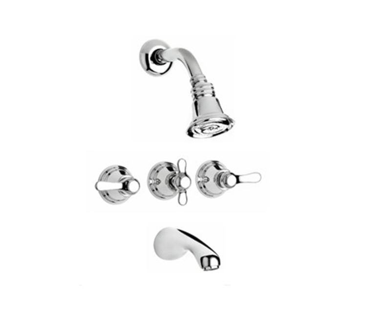 BURGOS CROMO DUCHA EMBUTIR CON TRANSFERENCIA