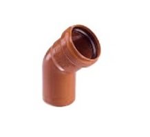 CODO PPN AW 45° MACHO HEMBRA 160