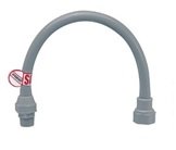 CONEXION FLEXIBLE PLASTICO 1/2" x 500 mm.