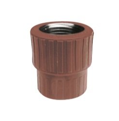 CUPLA ROSCA PLASTICA HEMBRA FUSION 1 1/4"