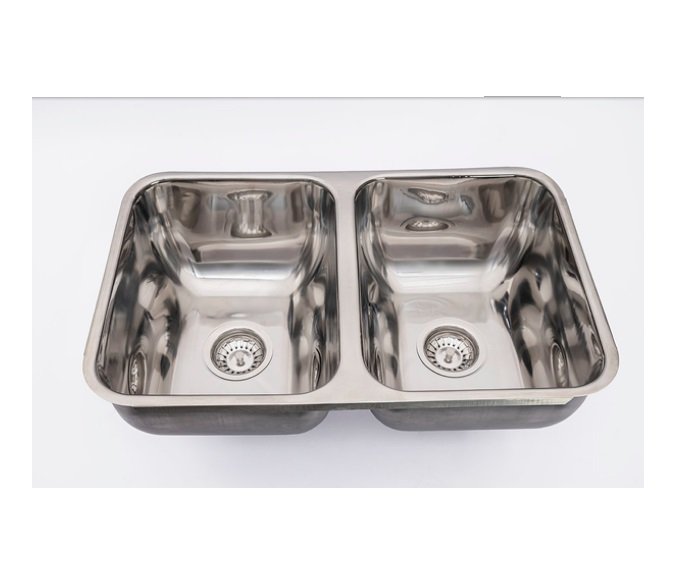 LINEA LUJO PILETA DOBLE 63 x 38 x 20 CM