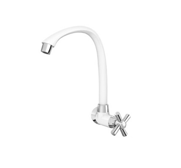 MONOCOMANDO PARED MOVIL BLANCO / CROMO CRUZ