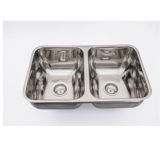 LINEA STANDARD PILETA DOBLE 63x 38 x 15 CM