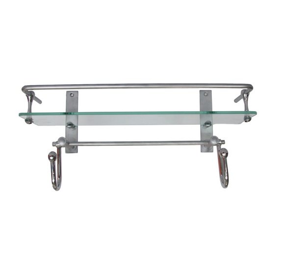 REPISA PERCHERO SIMPLE CROMO