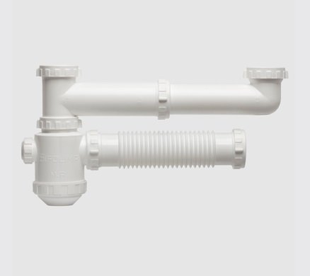 SIFON PVC DOBLE CON ACCESO