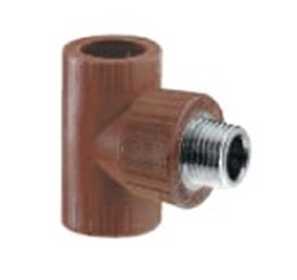 TEE ROSCA METALICA EXTERNA MACHO FUSION 1"