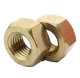 TUERCA DE BRONCE NORMAL 2" P/60 mm.