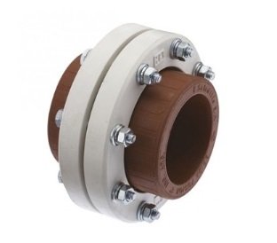 UNION DOBLE CON BRIDA FUSION  3"