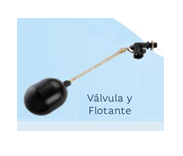 VALVULA 1/2"  CON FLOTANTE.