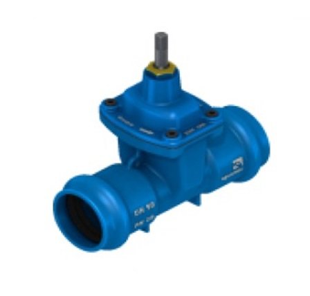 VALVULA  ESCLUSA  ENCHUFE PVC 63