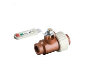 VALVULA ESFERICA MEDIA UNION 1/2"  FUSION