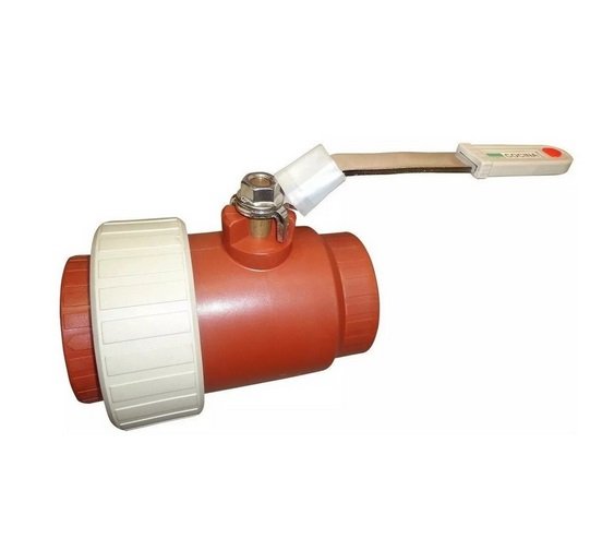 VALVULA ESFERICA MEDIA UNION 3/4" FUSION