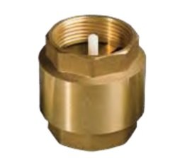 VALVULA RETENCION DE BRONCE REFORZADA 1 1/4"